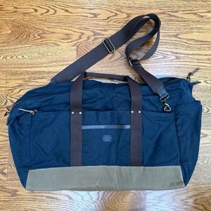 Jcrew - Waxed-canvas duffel bag